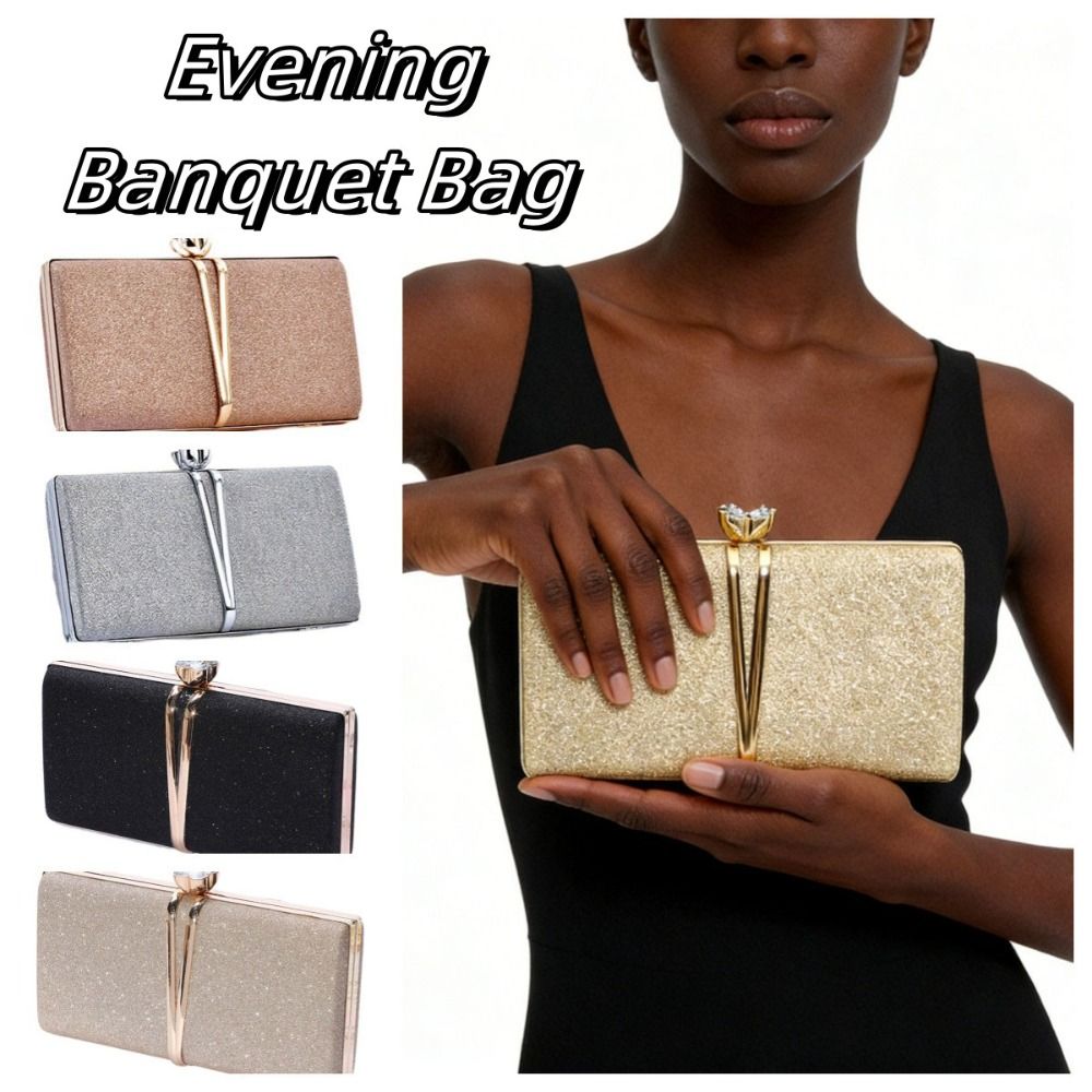 Mini Bag Evening Clutch - 미니 스팽글 이브닝 연회 가방 글리터