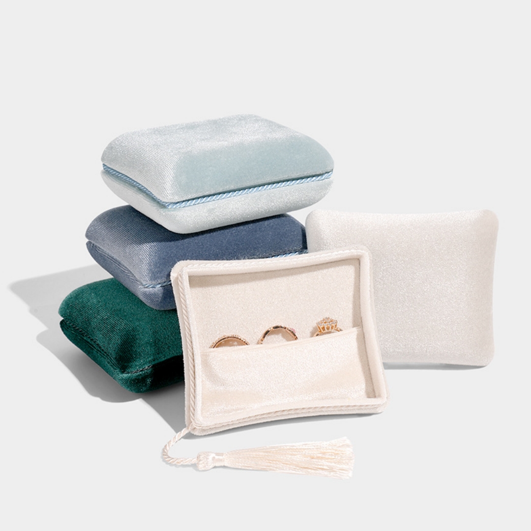 Luxury Bags List - 고급스러운 벨벳 보석함, 태슬 펜던트 포함,