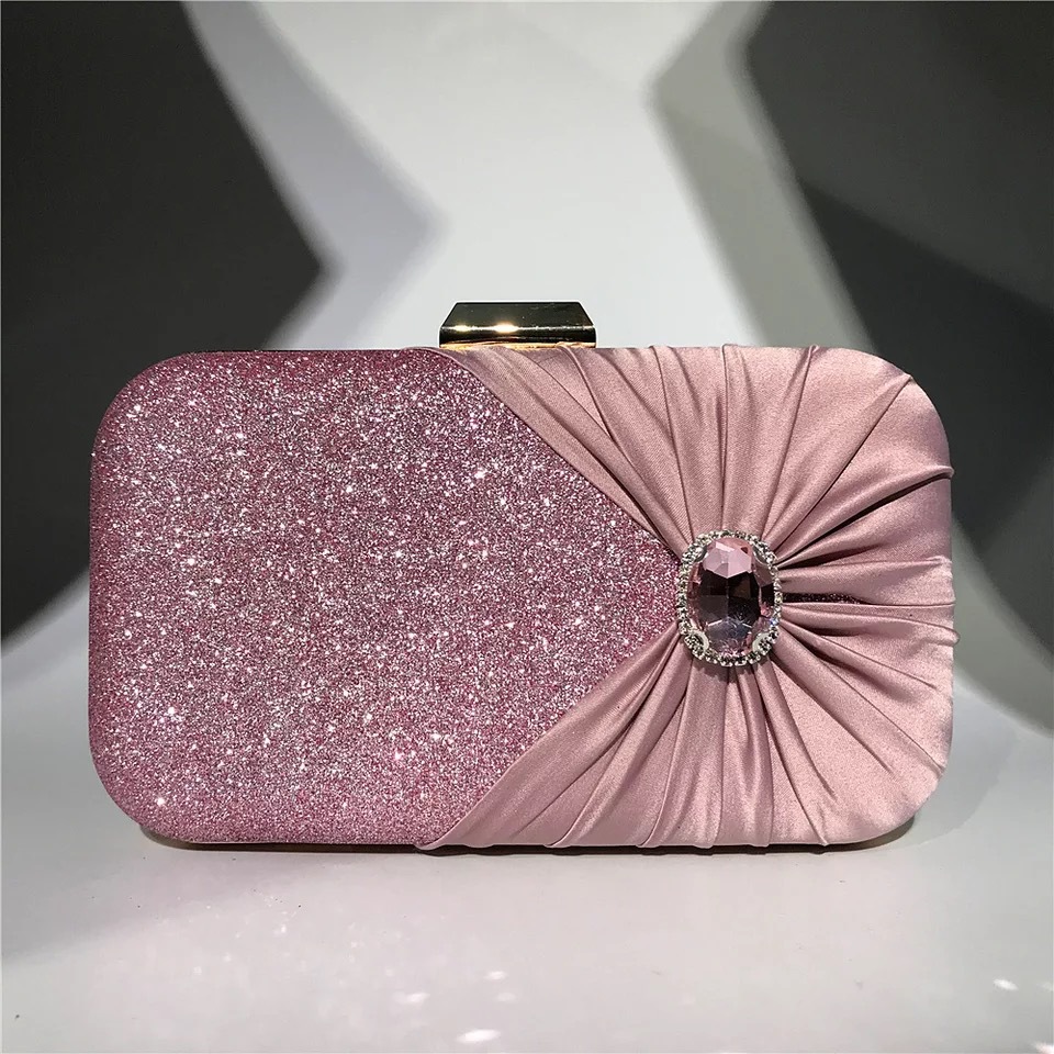 Luxury Bags Green - 실버 럭셔리 크리스탈 이브닝 백 여성을위한