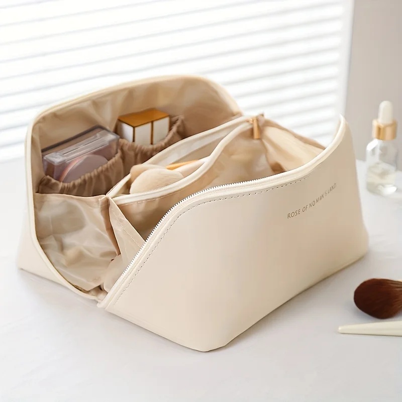 Luxury Ziploc Bags - 메이크업 정리함 여성용 세면도구 가방 메이크업