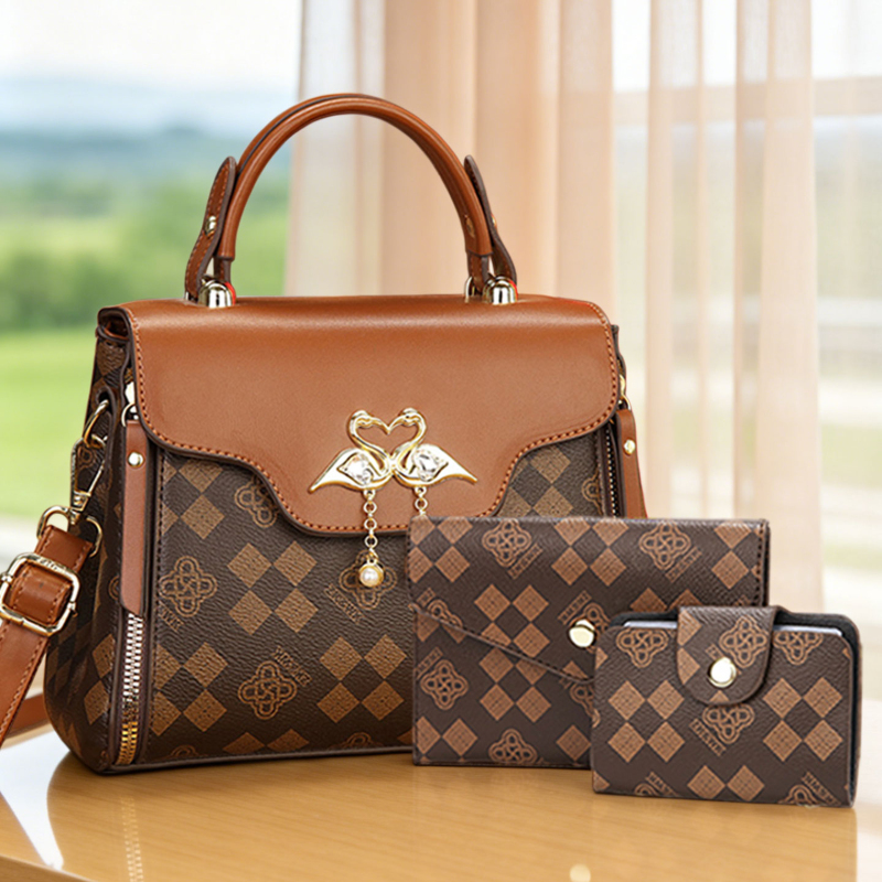 Luxury Bags & Leather Repair Of Atlanta - 3피스 여성 가방 세트, 가벼운 럭셔리