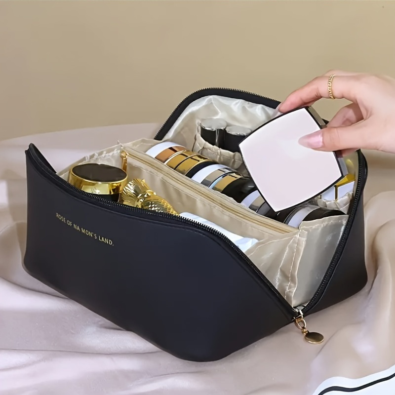 Luxury Ziploc Bags - 메이크업 정리함 여성용 세면도구 가방 메이크업