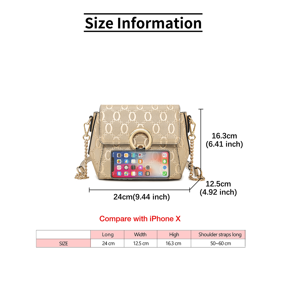 FOXER 럭셔리 브랜드 여성용 숄더 백 소가죽 가죽  - Luxury Bags Sales 리뷰 및 가격