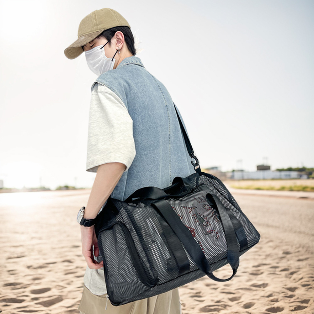 메쉬 여행용 더플백, 신발 수납공간이 있는 주말여행 가 - Weekender Bag Duffle 리뷰 및 가격