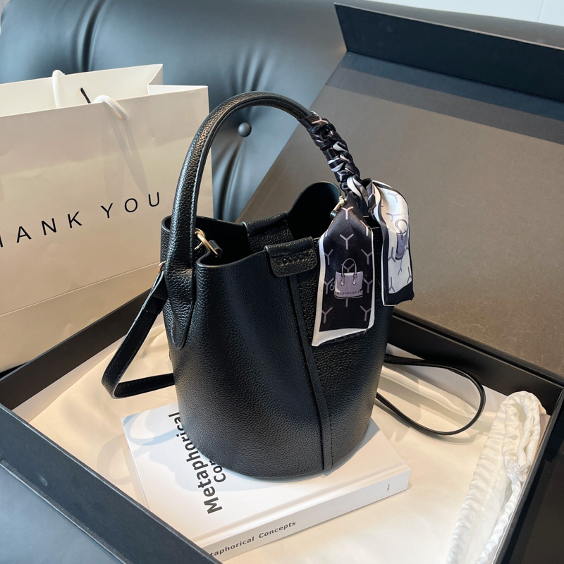 레드 PU 버킷 숄더백, 크로스바디 백, 블랙 럭셔리  - Luxury Bags For Sale 리뷰 및 가격