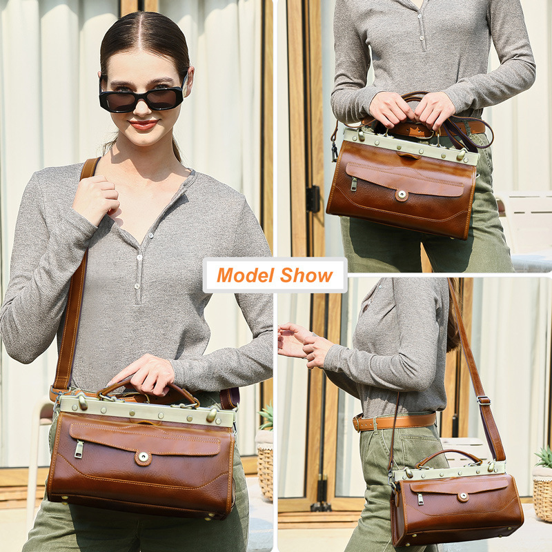 풀 그레인 양가죽 소가죽 여성용 핸드백, 여러 수납공간 - Luxury Bags & Leather Repair Of Atlanta 리뷰 및 가격