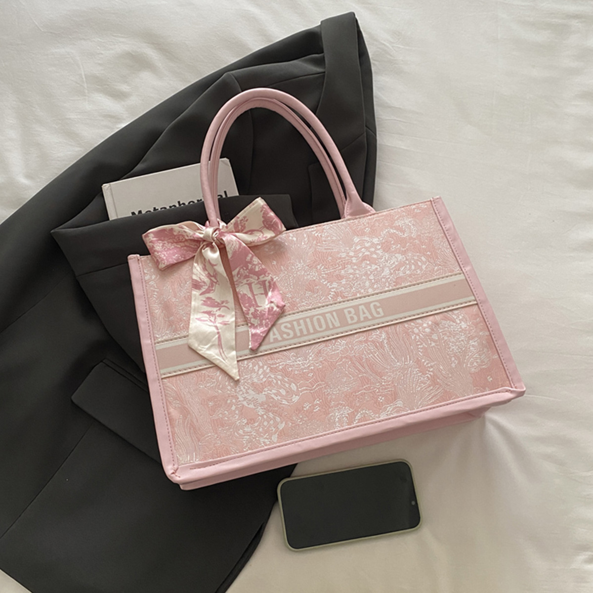 럭셔리하고 우아한 여성용 토트백, 자수 꽃무늬 PU 가 - Luxury Bags Supplier 리뷰 및 가격