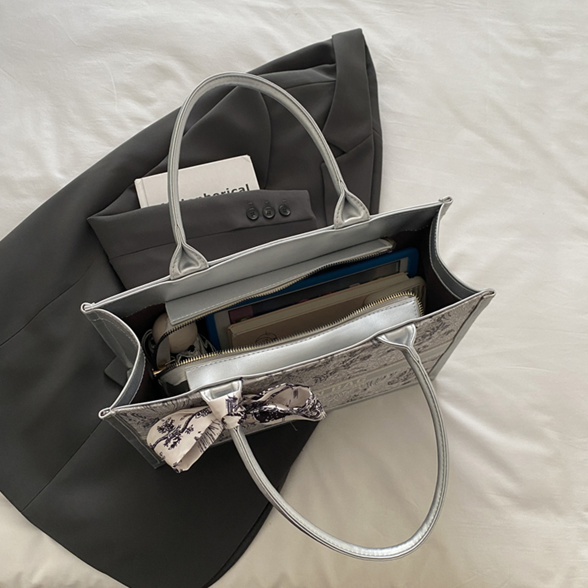 럭셔리하고 우아한 여성용 토트백, 자수 꽃무늬 PU 가 - Luxury Bags Supplier 리뷰 및 가격