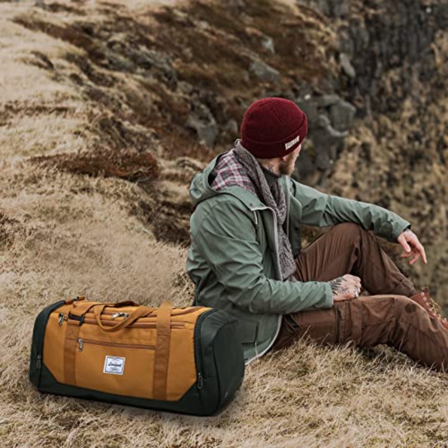 남성용 여행 더플백 40L 중형 스포츠 짐 가방 (방수 - Weekender Bag Duffle 리뷰 및 가격