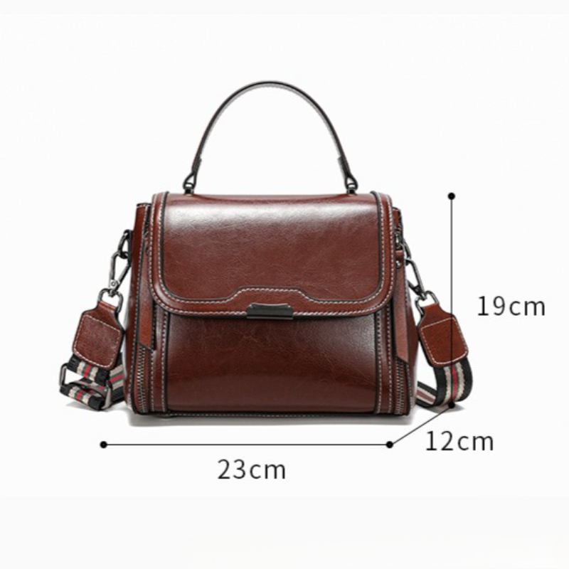 여성용 정품 가죽 새첼 백, 왁스 가죽 소재, 탈부착  - Luxury Bags Quiet 리뷰 및 가격