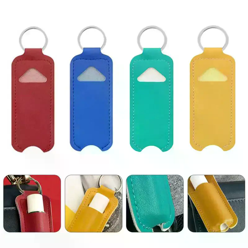 PU 가죽 립밤 파우치 키링 립스틱 립글로스 가방 열쇠 - Key Holder Leather Pouch 리뷰 및 가격