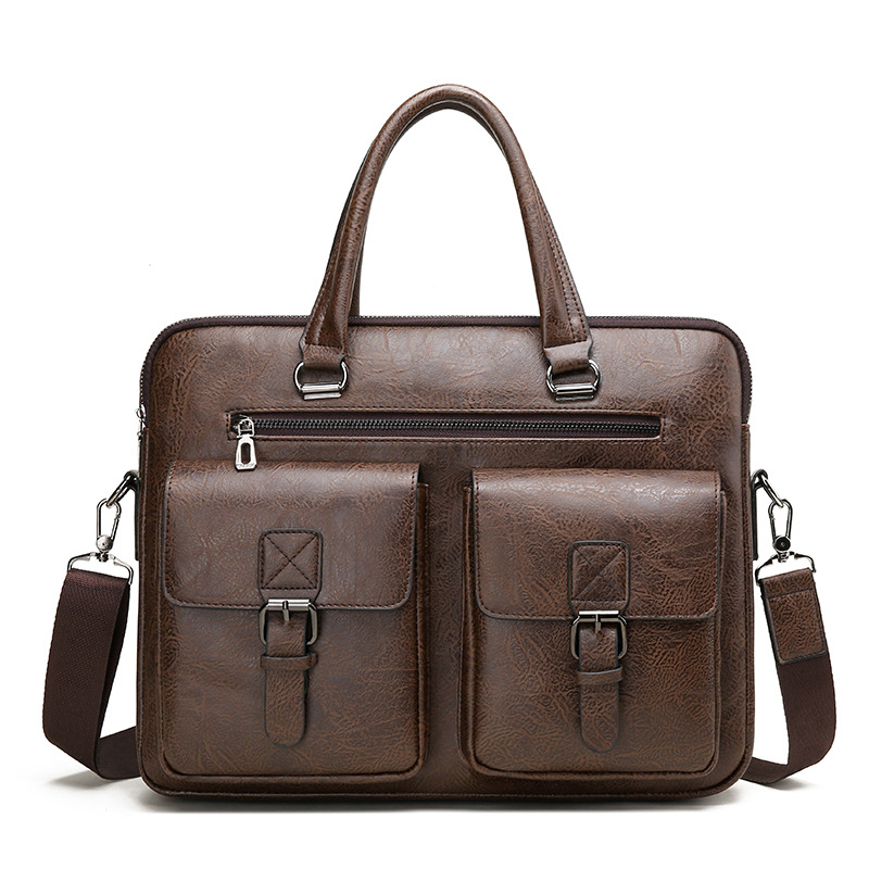 럭셔리 브랜드 남자 비즈니스 서류 가방 PU 가죽 메신 - Luxury Bags Supplier 리뷰 및 가격