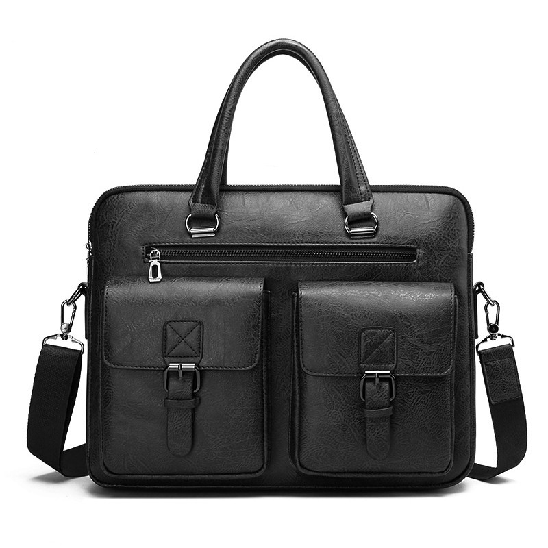 럭셔리 브랜드 남자 비즈니스 서류 가방 PU 가죽 메신 - Luxury Bags Supplier 리뷰 및 가격