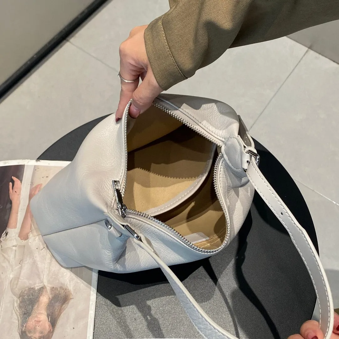 2025년 럭셔리 풀그레인 가죽 여성용 크로스백, 슬림 - Luxury Ziploc Bags 리뷰 및 가격