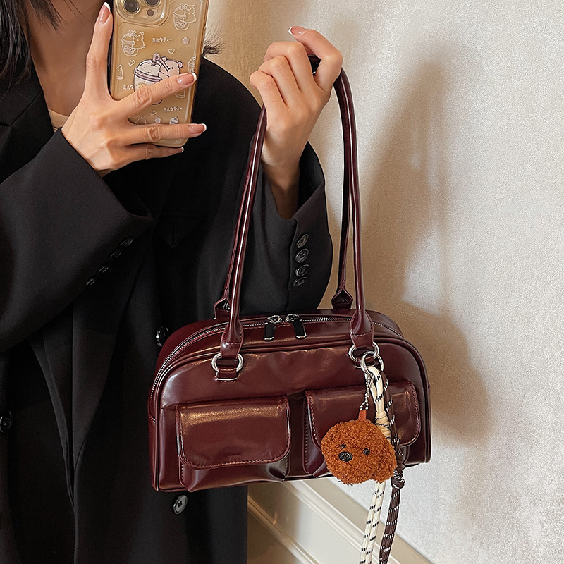 빈티지 대용량 더블 포켓 여성용 토트백 - 프리미엄 미 - Luxury Bags Quiet 리뷰 및 가격