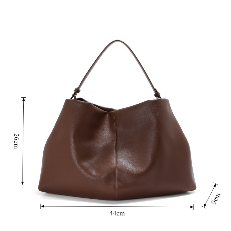 여성용 정품 가죽 숄더백, 슬라우치 소프트 통근용 토트 - Luxury Bags Quiet 리뷰 및 가격