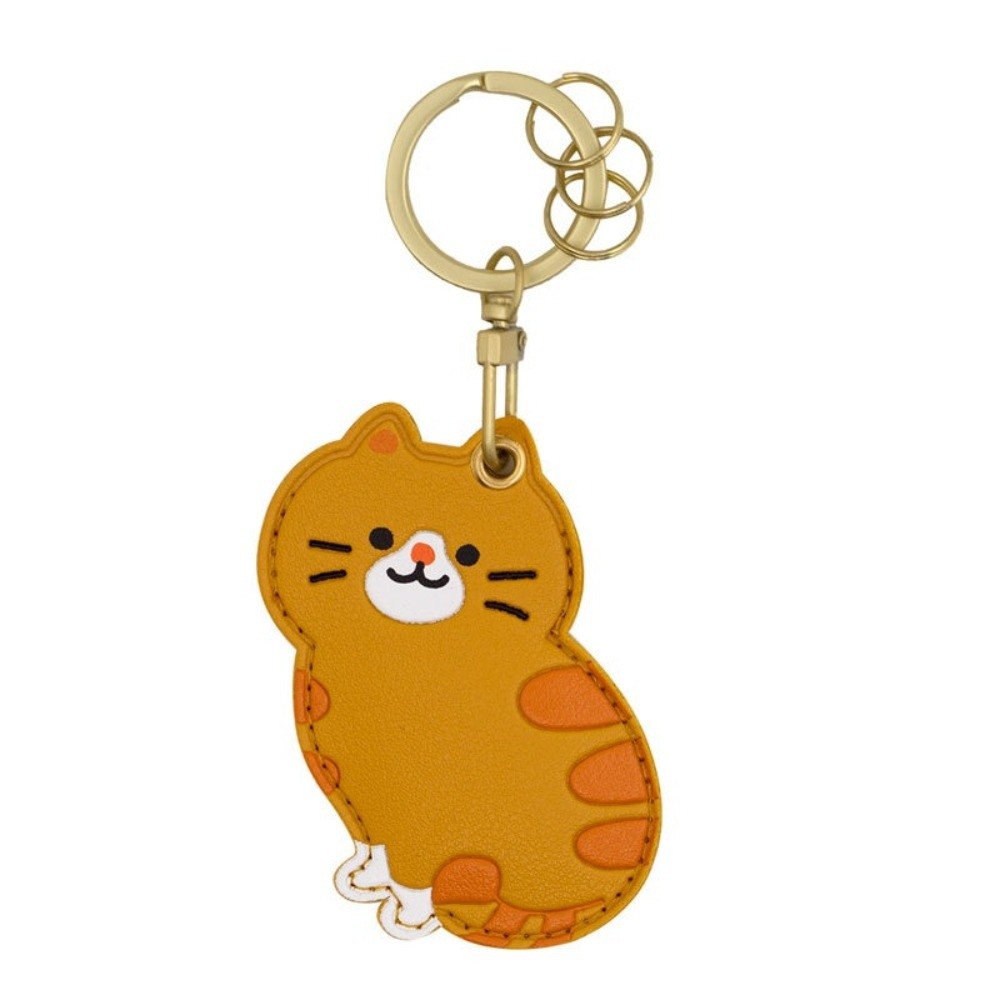 귀여운 만화 고양이 액세스 카드 홀더 PU 가죽 작은  - Key Holder Leather Pouch 리뷰 및 가격
