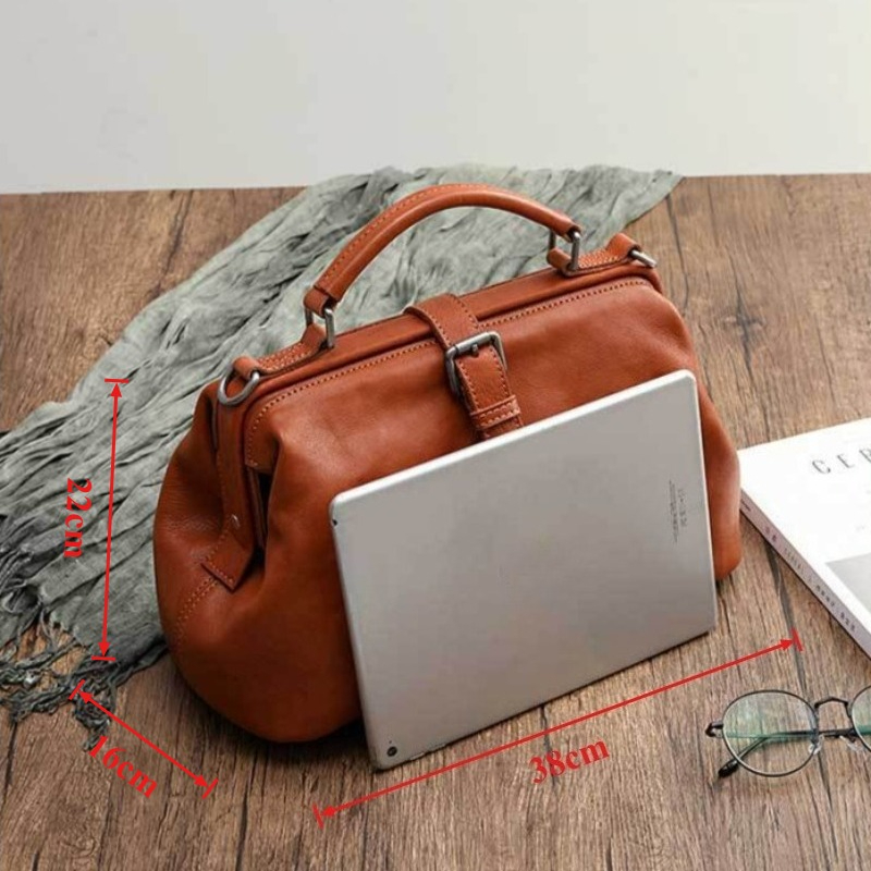 여성용 천연 가죽 숄더백, 베지터블 태닝 수공 염색 핸 - Luxury Bags Quiet 리뷰 및 가격