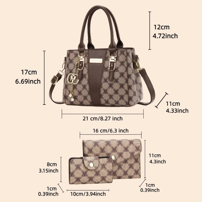 라이트 럭셔리 하이엔드 레터 프린트 핸드백, 패셔너블하 - Luxury Bags & Leather Repair Of Atlanta 리뷰 및 가격