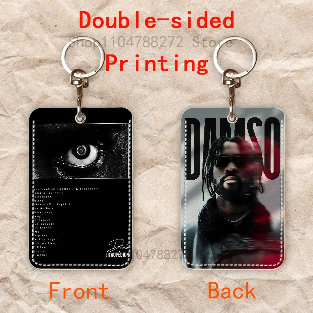 D-Damso Qalf 직사각형 카드 케이스 키체인 액 - Key Holder Leather Pouch 리뷰 및 가격