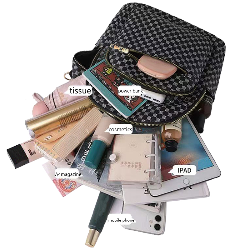 시크한 빈티지 기하학 패턴 PU 백팩, 탑 캐리 핸들, - Weekender Bag Duffle 리뷰 및 가격