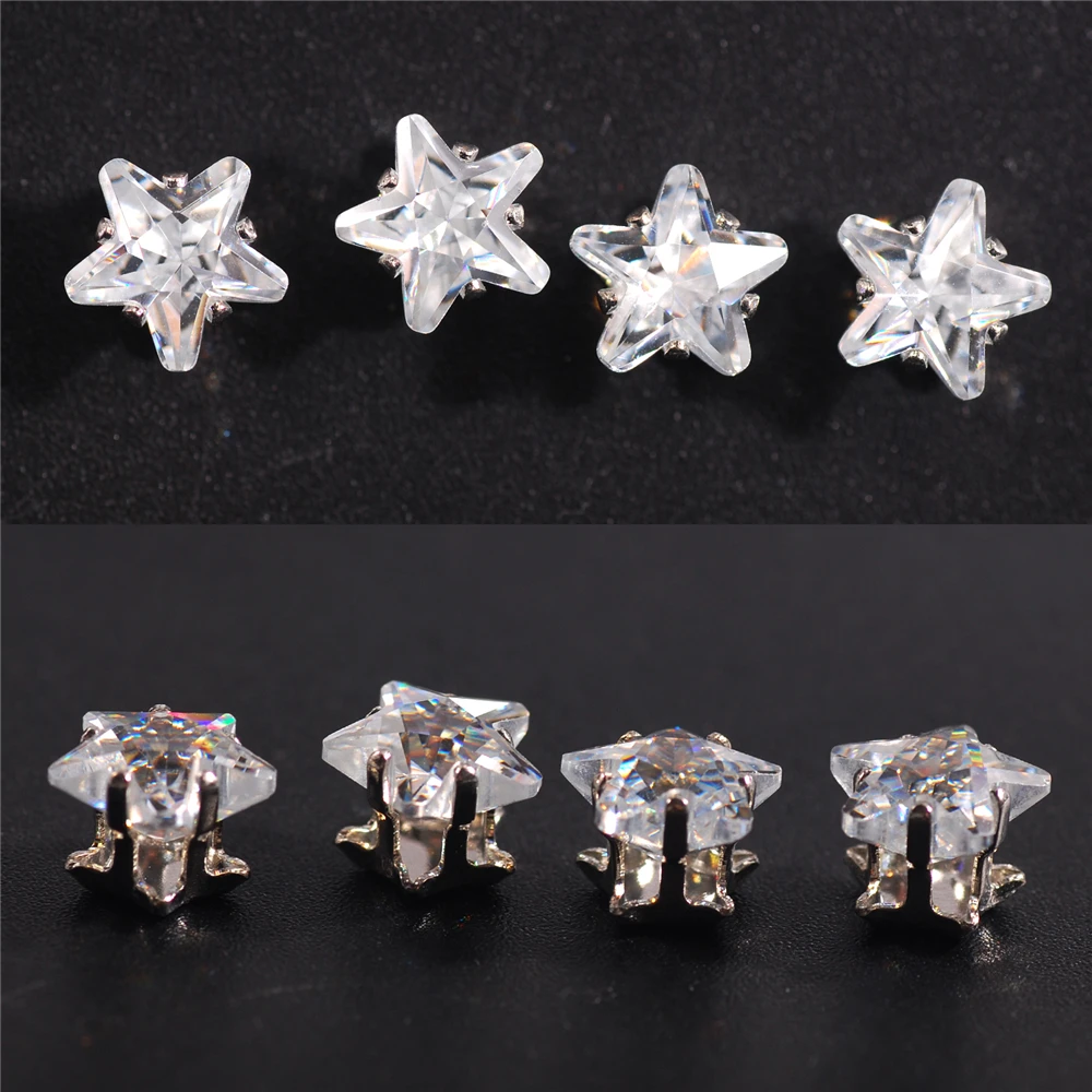 고품질 럭셔리 지르콘 구리 쥬얼리 8mm 스타 컷 CZ - Luxury Bags Cz 리뷰 및 가격