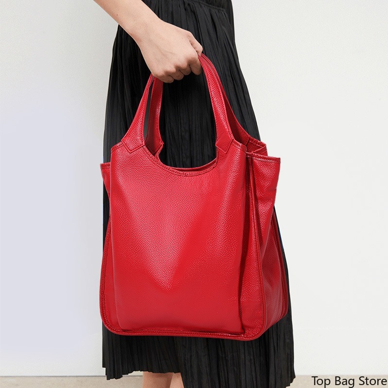 여성용 정품 가죽 숄더 토트백, 풀 그레인 가죽 워크  - Luxury Bags Quiet 리뷰 및 가격