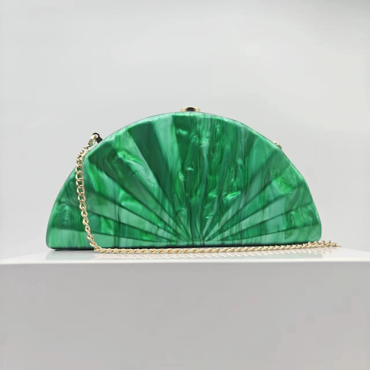 여성용 반달 원형 배럴 모양 아크릴 상자, 데이 클러치 - Mini Bag Evening Clutch 리뷰 및 가격