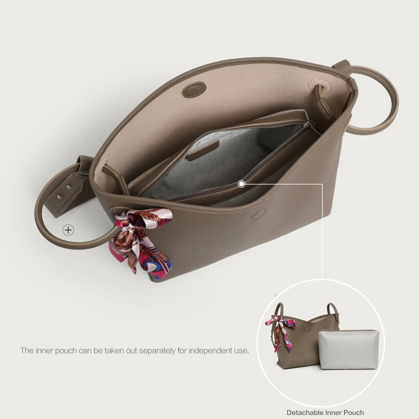 라이트 럭셔리 고급 여성용 토트백 PU 가죽 솔리드 컬 - Luxury Bags & Leather Repair Of Atlanta 리뷰 및 가격