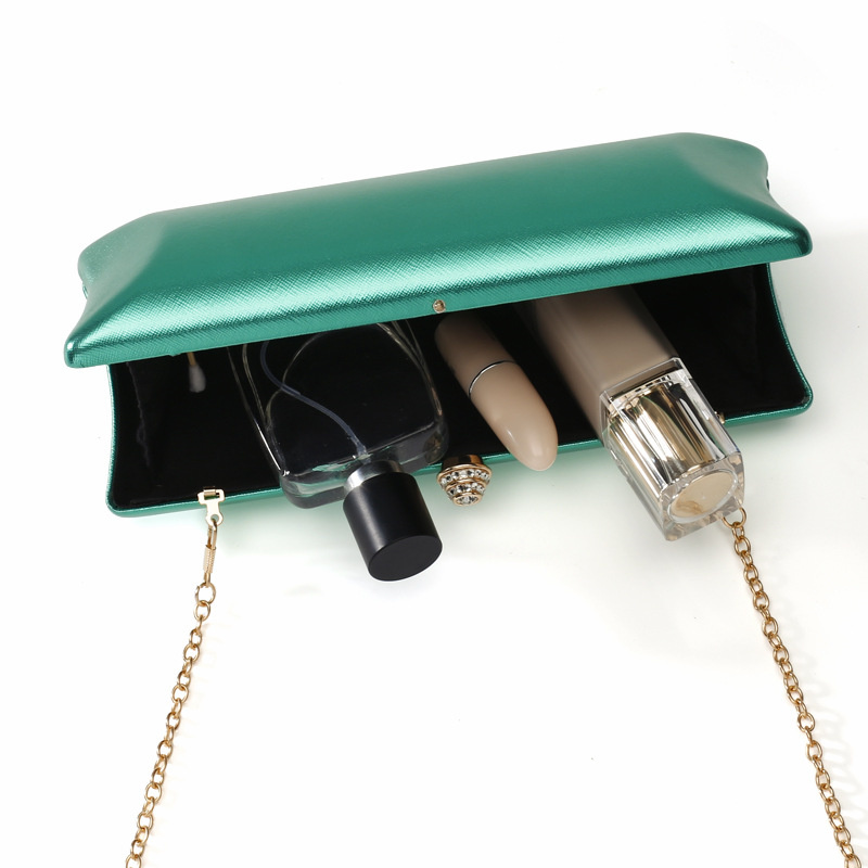 클래식 롱 박스 이브닝 백 여성용 럭셔리 그린 웨딩 백 - Luxury Bags Green 리뷰 및 가격