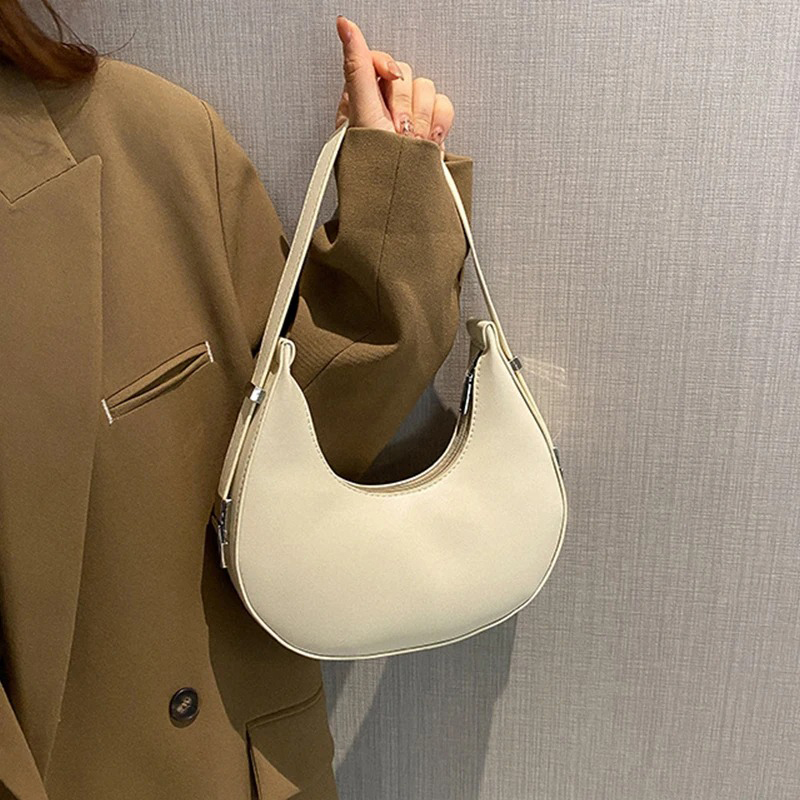 여성용 겨드랑이 가방 고급 PU 가죽 숄더백 소형 클러 - Luxury Bags Supplier 리뷰 및 가격