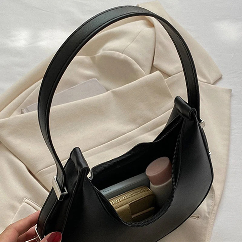 여성용 겨드랑이 가방 고급 PU 가죽 숄더백 소형 클러 - Luxury Bags Supplier 리뷰 및 가격