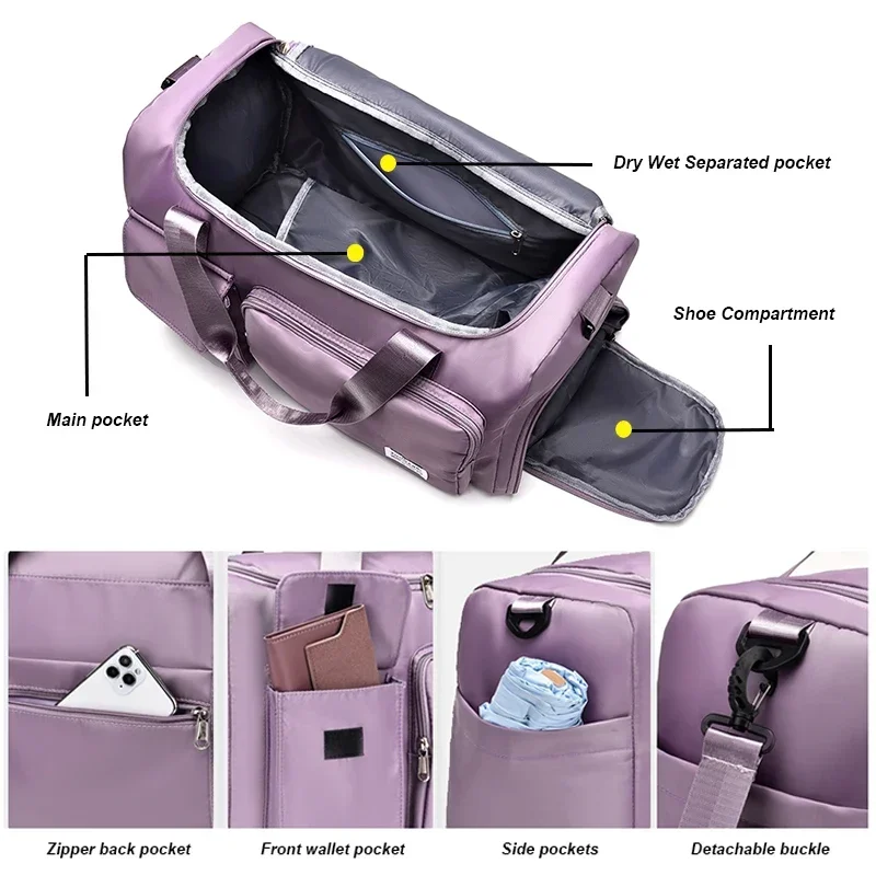 여행 가방 운반 대용량 Weekender 신발 칸이 있 - Weekender Bag Duffle 리뷰 및 가격