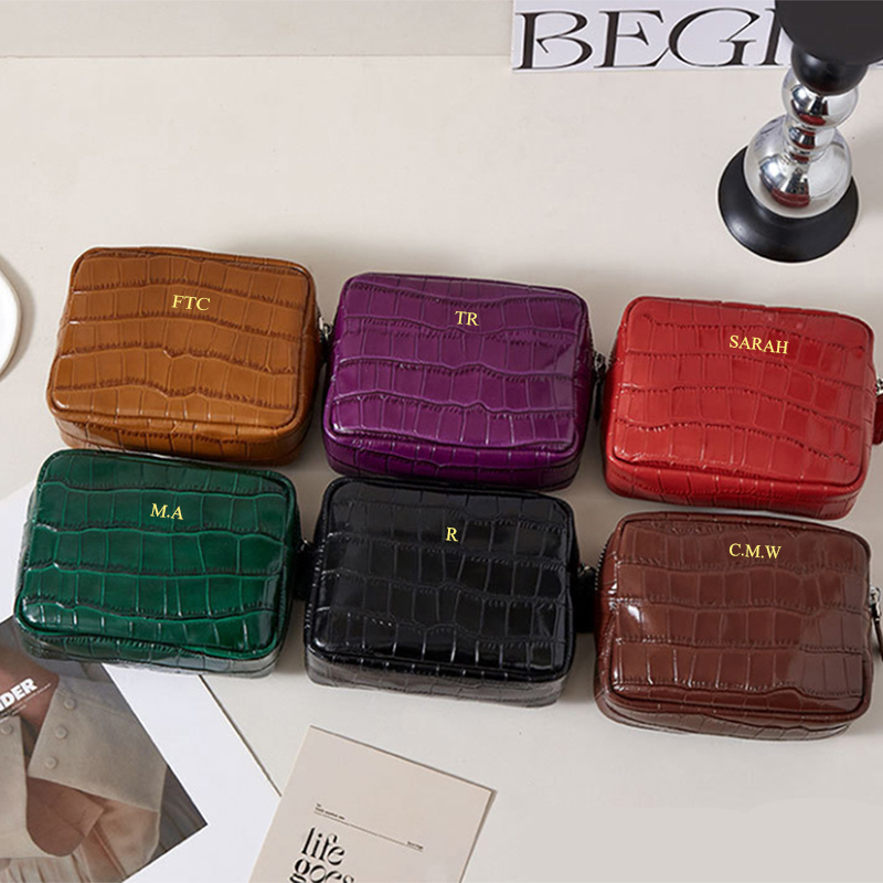 명품 천연 가죽 지퍼 동전 지갑 악어 가죽 무늬 소가죽 - Luxury Ziploc Bags 리뷰 및 가격