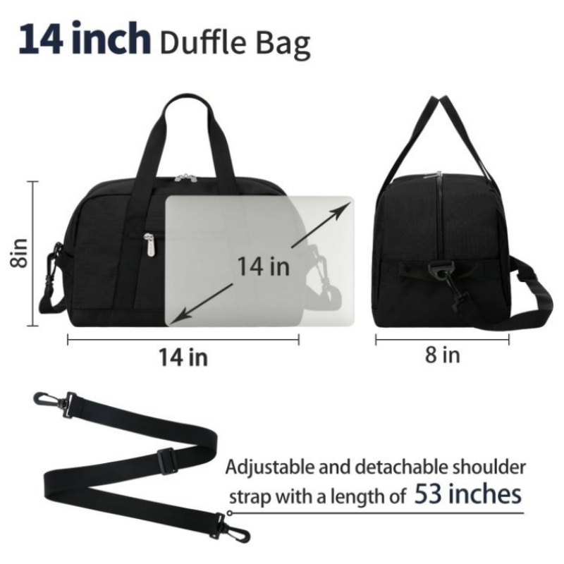 여행용 체육관 가방 단거리 여행 가방 휴대용 피트니스  - Weekender Bag Duffle 리뷰 및 가격