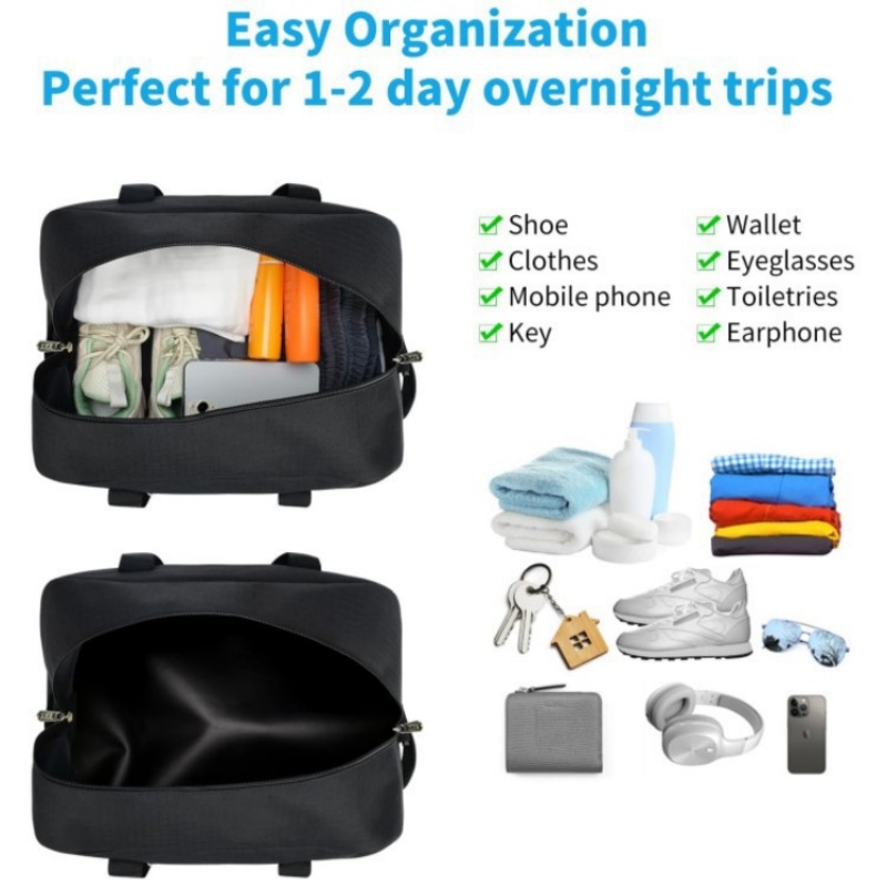 여행용 체육관 가방 단거리 여행 가방 휴대용 피트니스  - Weekender Bag Duffle 리뷰 및 가격