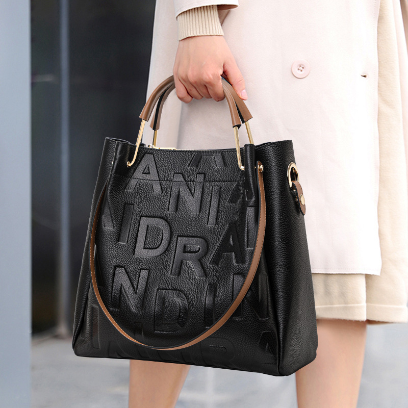여성용 숄더백 고급스러운 천연 가죽 버킷백 구조화된 탑 - Luxury Bags Quiet 리뷰 및 가격