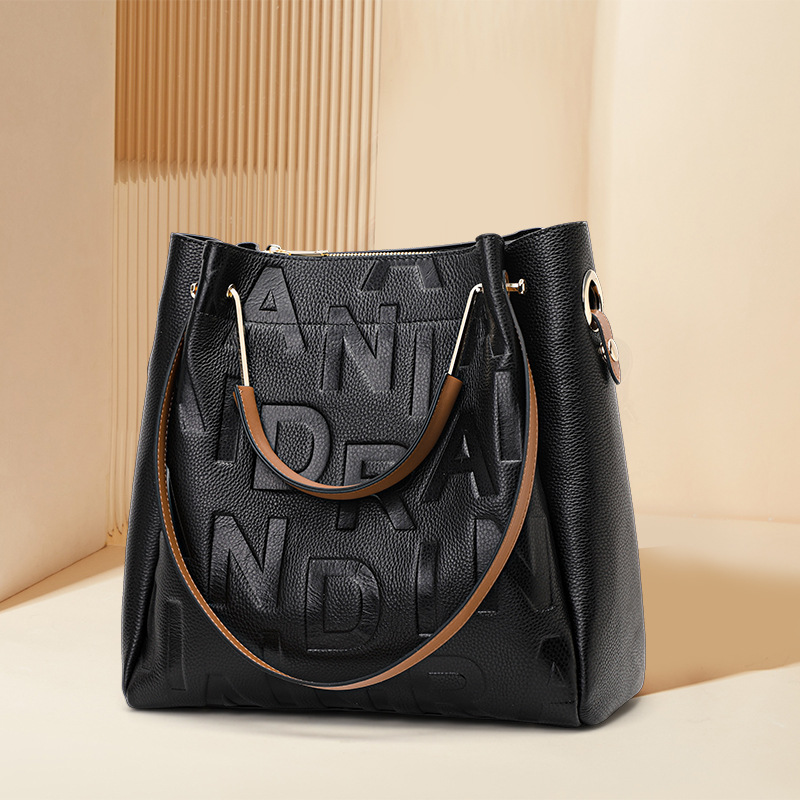 여성용 숄더백 고급스러운 천연 가죽 버킷백 구조화된 탑 - Luxury Bags Quiet 리뷰 및 가격