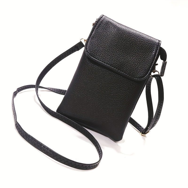 여성 가죽 크로스바디 폰백 작은 숄더백 더블 지퍼 지갑 - Wristlet Wallet Zipper 리뷰 및 가격