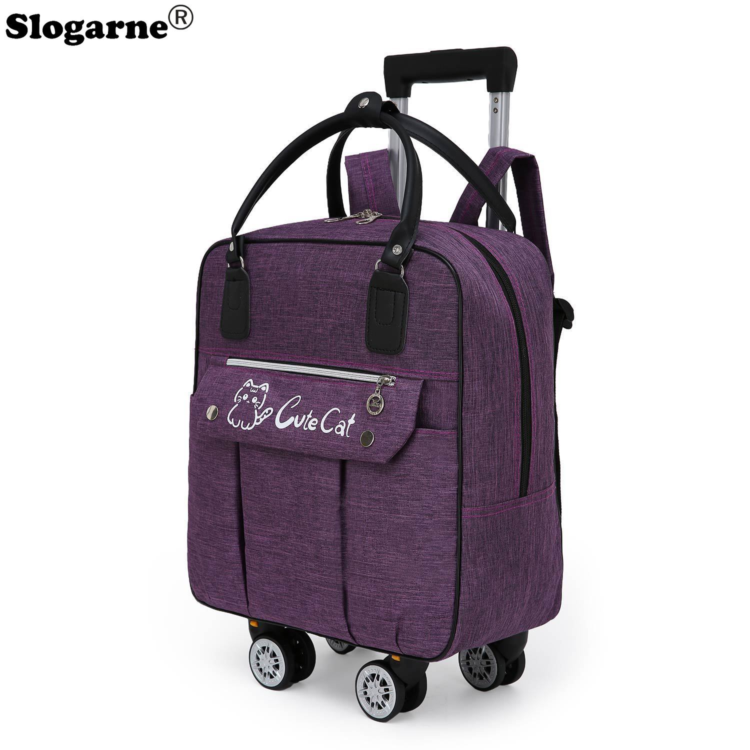트롤리 대용량 여행 가방 바퀴 회 전자 수하물 휴대용  - Weekender Bag Duffle 리뷰 및 가격