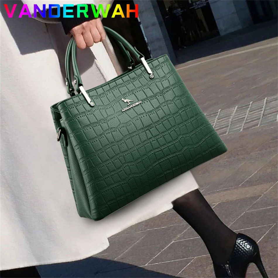 여성용 핸드백 크로스 바디 숄더 핸드백, 정품 브랜드  - Luxury Bags Green 리뷰 및 가격