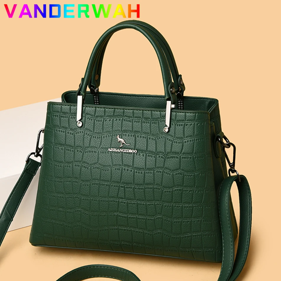 여성용 핸드백 크로스 바디 숄더 핸드백, 정품 브랜드  - Luxury Bags Green 리뷰 및 가격