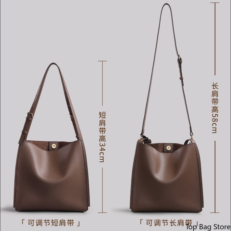 여성용 정품 가죽 버킷백, 출퇴근용 넉넉한 빈티지 미니 - Luxury Bags Quiet 리뷰 및 가격