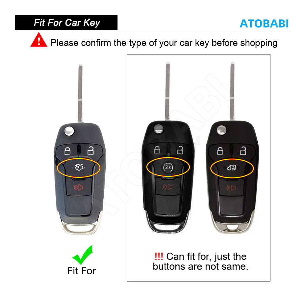 포드 퓨전 2013-2016 F-150 F-250 F- - Key Holder Leather Pouch 리뷰 및 가격