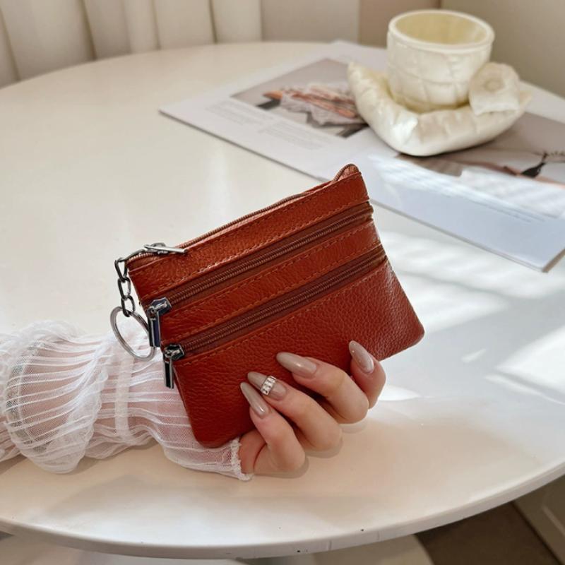 내구성이 뛰어난 PU 가죽 동전 지갑 일상 통근용 방수 - Wristlet Wallet Zipper 리뷰 및 가격