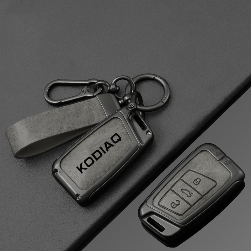 스코다 코디악 리모컨 키리스 가죽 합금 자동차 키 케이 - Key Holder Leather Pouch 리뷰 및 가격