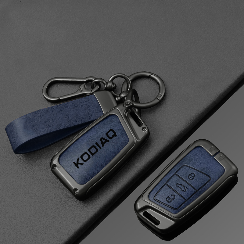 스코다 코디악 리모컨 키리스 가죽 합금 자동차 키 케이 - Key Holder Leather Pouch 리뷰 및 가격