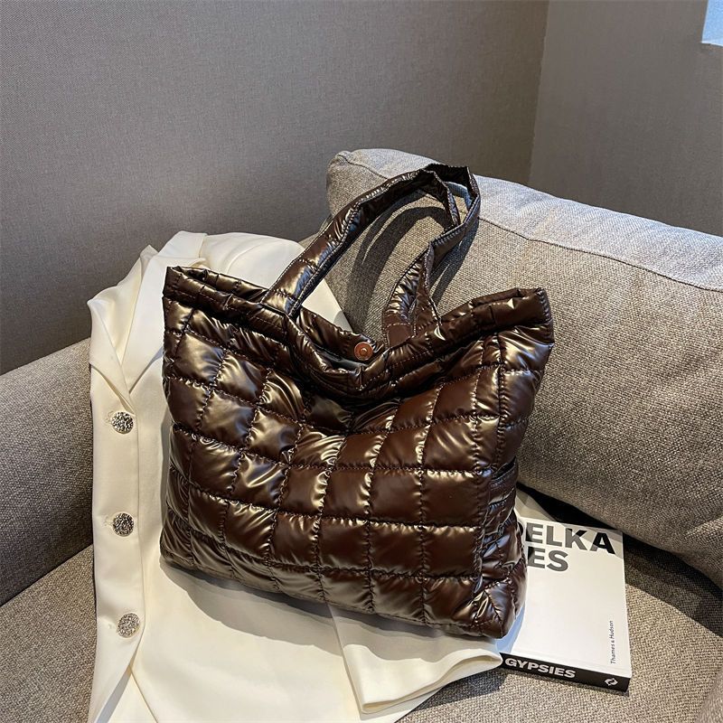 뜨거운 판매 겨울 공간 코튼 토트, 여성 대용량 패딩  - Luxury Bags For Sale 리뷰 및 가격