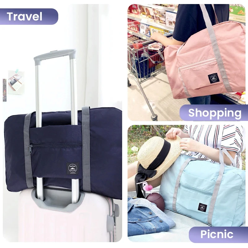 항공사 기내 반입용 접이식 여행 더플백 여성 및 소녀용 - Weekender Bag Duffle 리뷰 및 가격