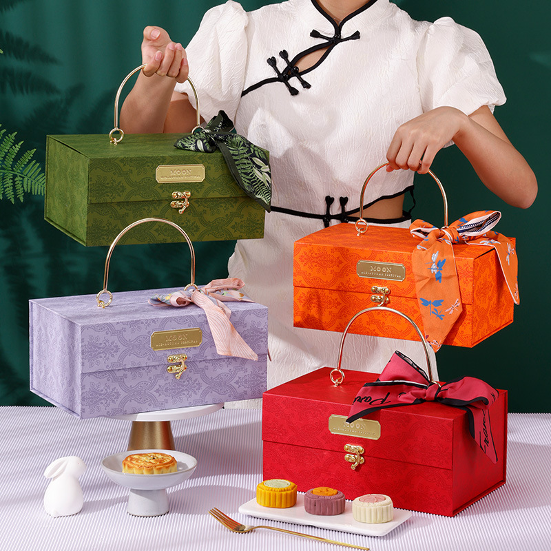 다채로운 금속 손잡이 선물 상자 웨딩 브라이드메이드 선 - Luxury Bags List 리뷰 및 가격